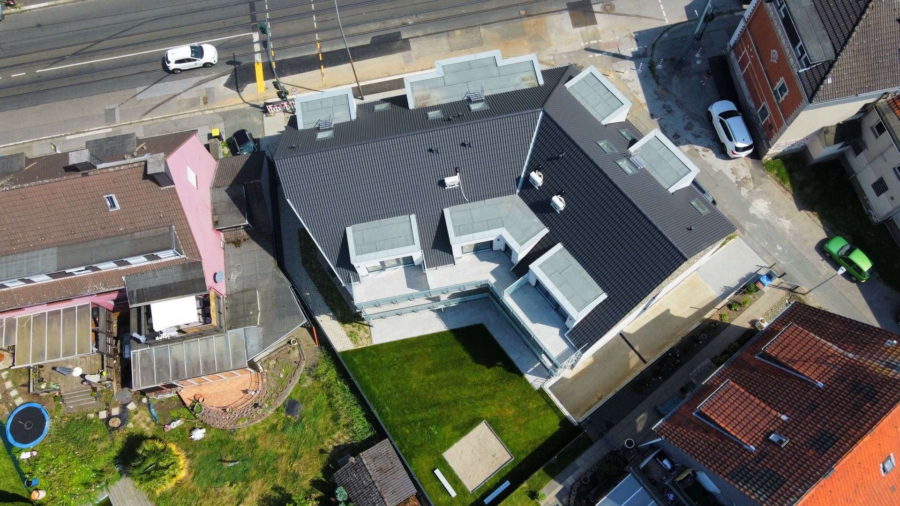 01 Drohne (2)-min - Barrierefreie Neubauwohnung in ruhiger Lage am Essener Schlosspark
