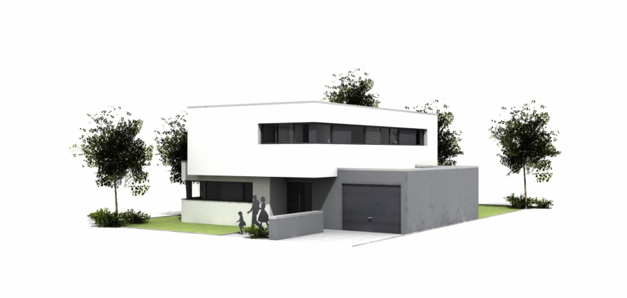 1 (FD) - Modernes Architekten-Haus in attraktiver und zentrumsnaher Lage von Vluyn