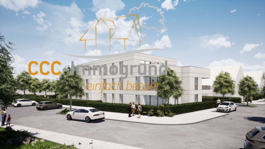 Titelbild - Moderne barrierearme Wohnung im 1. OG im Neubaugebiet Jahnplatz in Vluyn