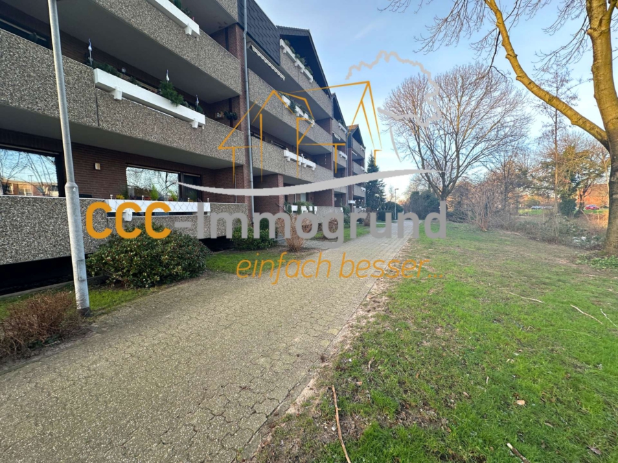 Titelbild - Gemütliche Eigentumswohnung mit Blick ins Grüne im Ortskern von Vluyn
