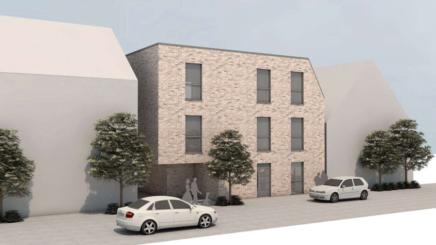 Vorderansicht - Neubau: Exklusive barrierearme Penthouse-Wohnung in Bestlage von Vluyn