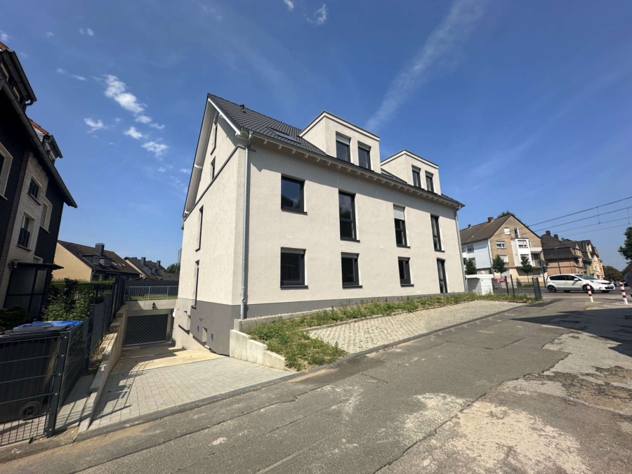 02 Außenansicht (3) - Leben am Essener Schlosspark: Moderne Penthousewohnung mit Galerie